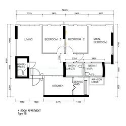Blk 26A Saint George's Towers (Kallang/Whampoa), HDB 4 Rooms #616473551